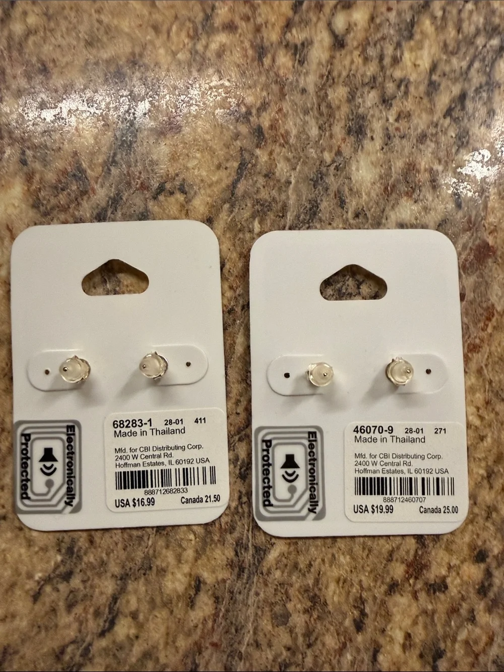 Icing Dinosaur and Giraffe Stud Earrings in sterling silver